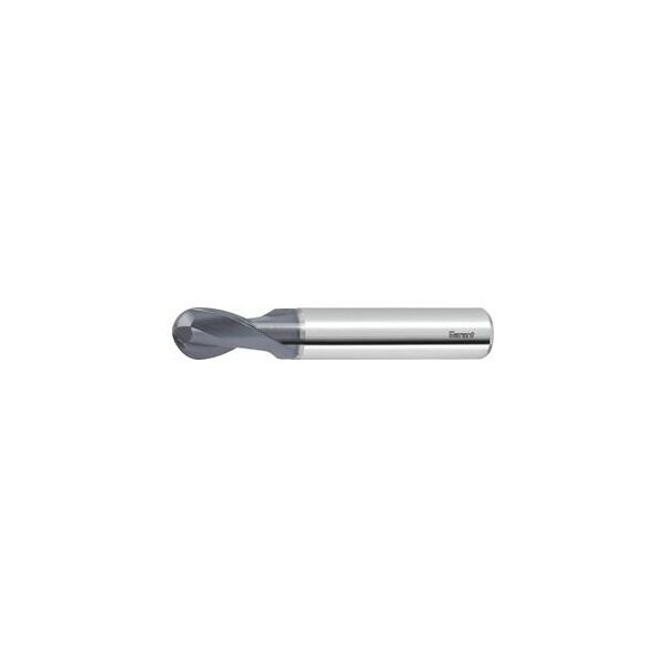 Garant Solid Carbide Ball Nose End Mill, TiAlN Coated, 2 mm 207115 2 - main